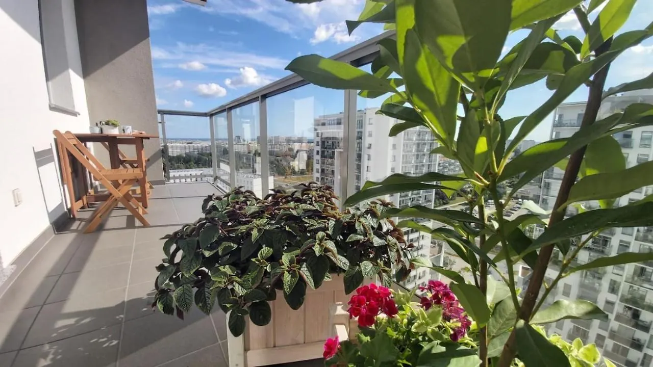 Apartament Nice View -16piętro, parking podziemny, blisko morza Gdańsk