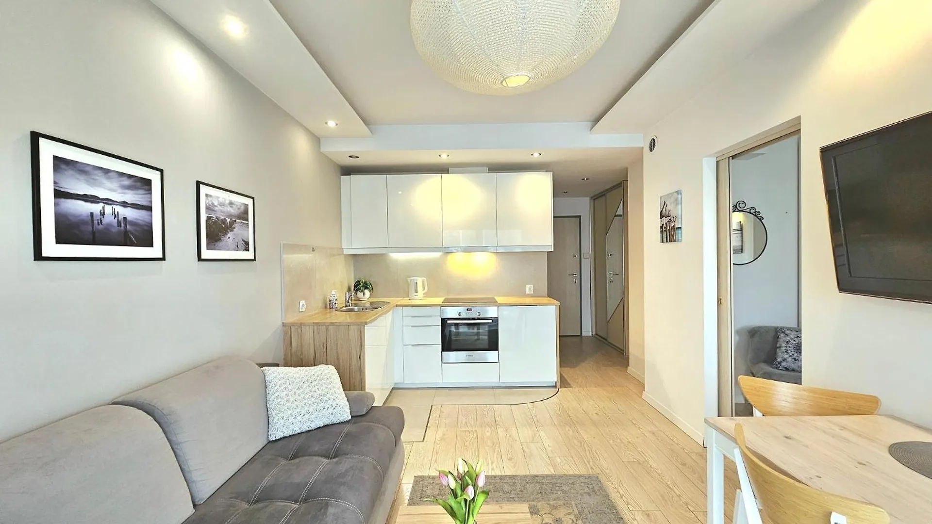 Apartament Nice View -16piętro, parking podziemny, blisko morza Gdańsk Polska